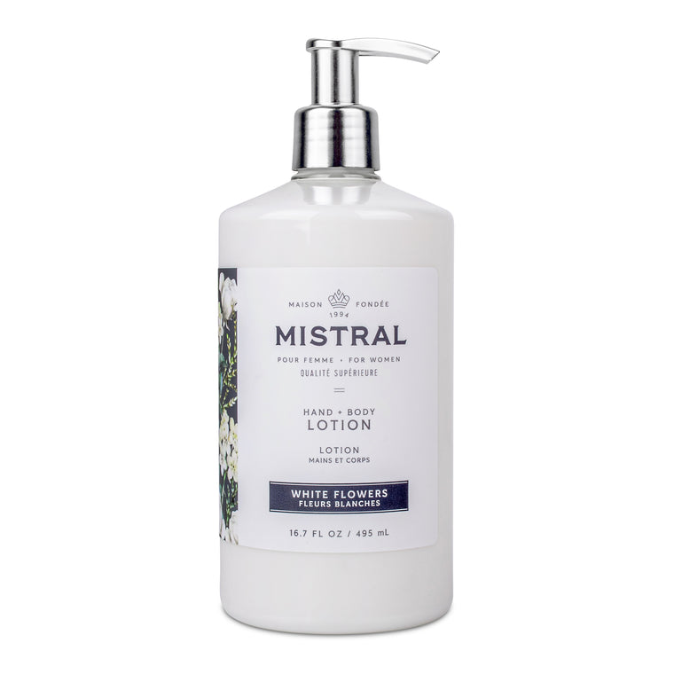 White Flowers Hand + Body Lotion