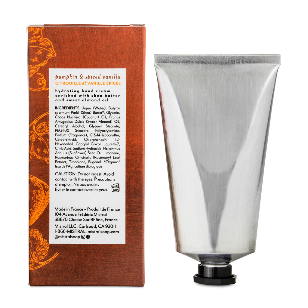 Pumpkin & Spiced Vanilla Hand Cream
