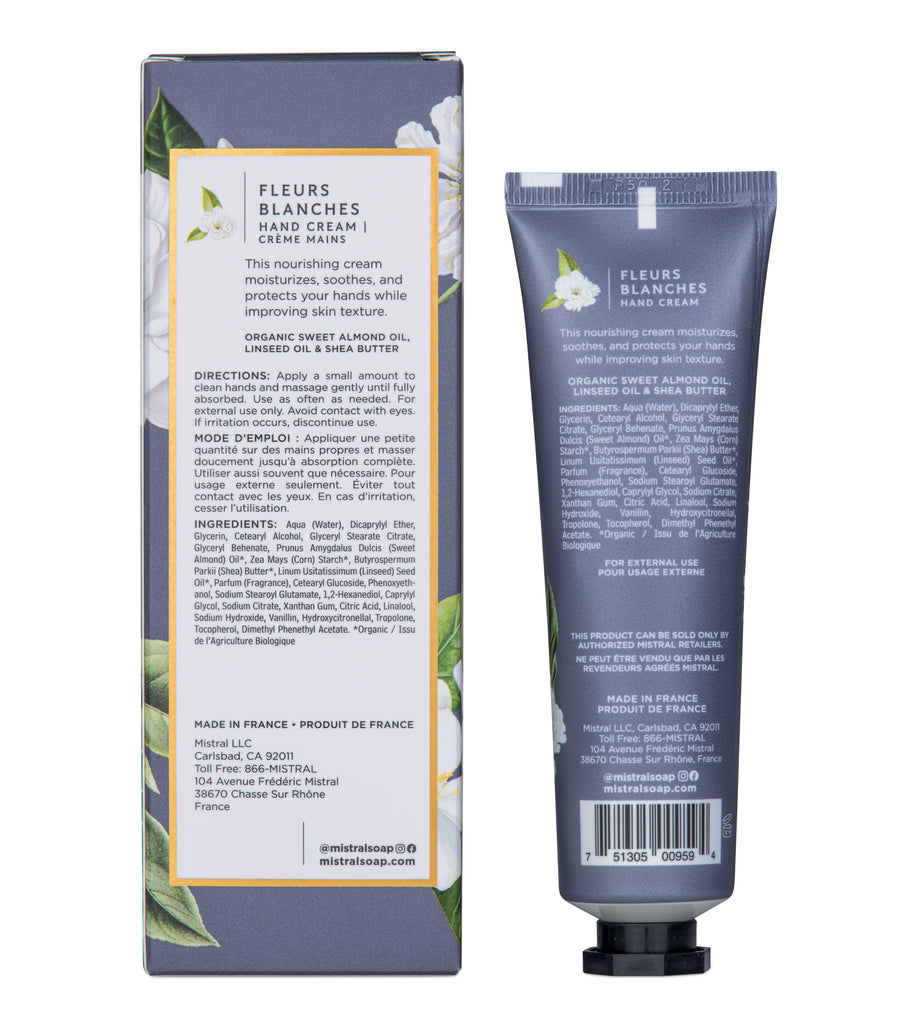 Luxe Hand Cream Fleurs Blanches