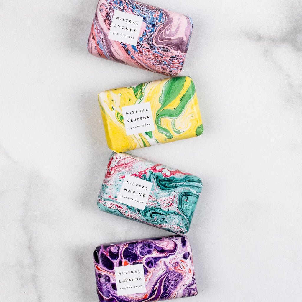 Lychee Marbles Mini Bar Soap