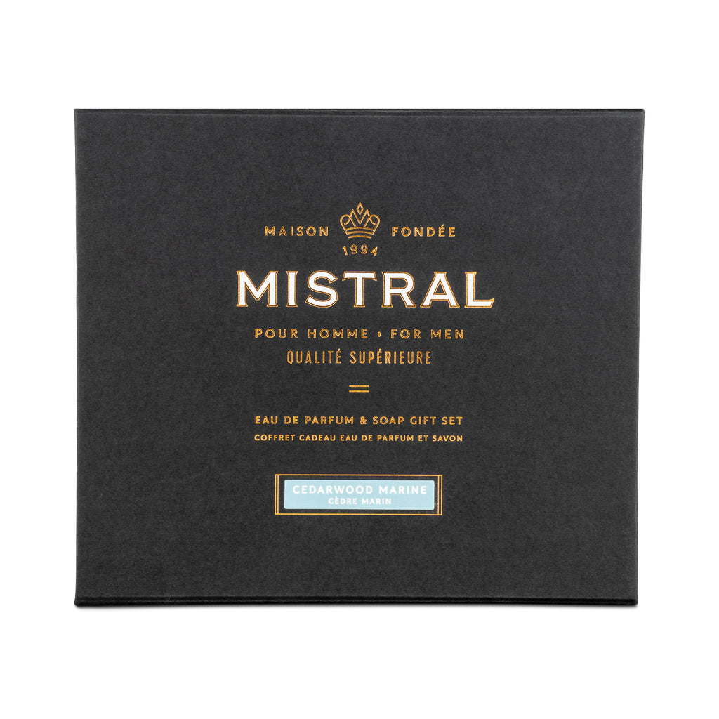 Cedarwood Marine Eau de Parfum & Bar Soap Gift Set