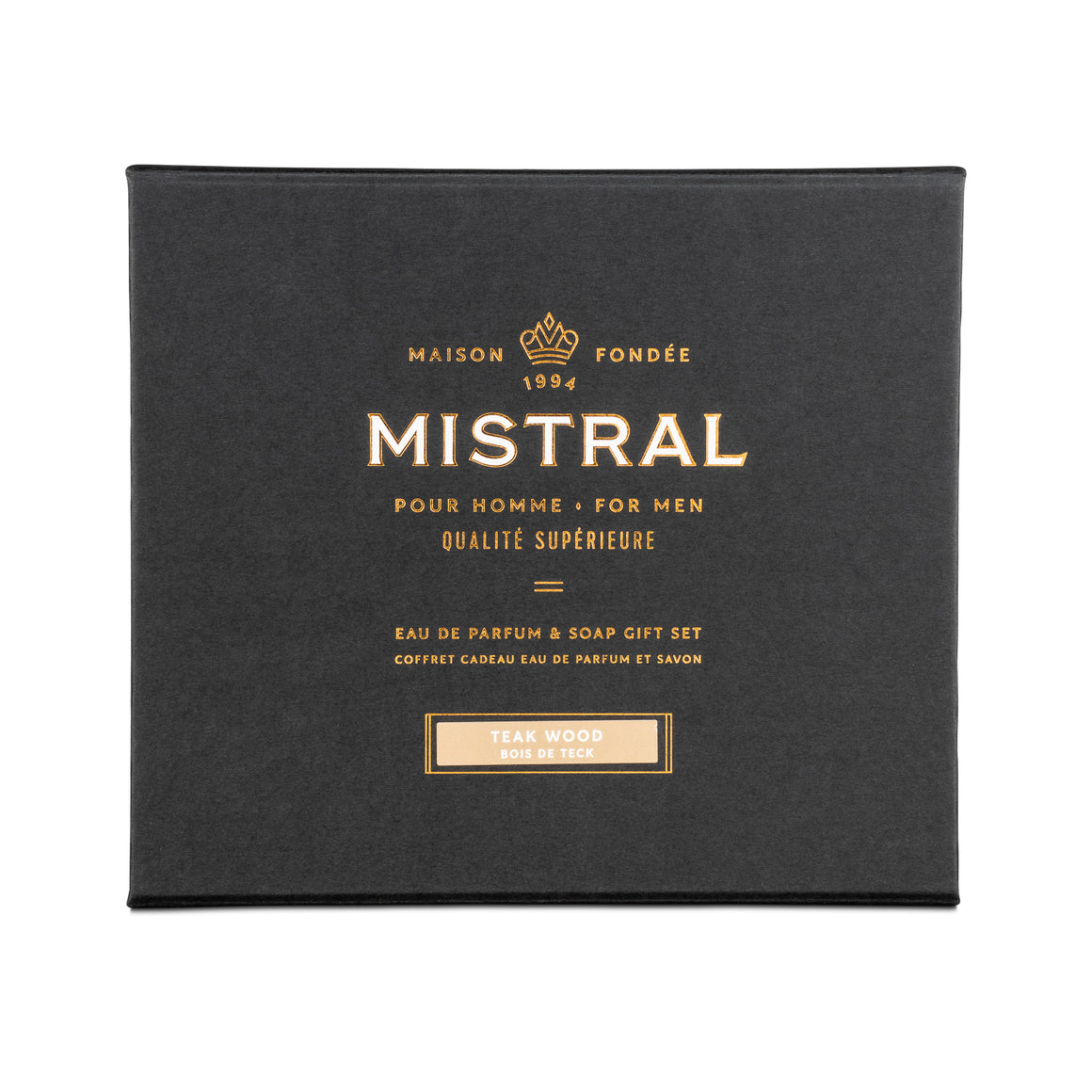 Teak Wood Eau de Parfum & Bar Soap Gift Set