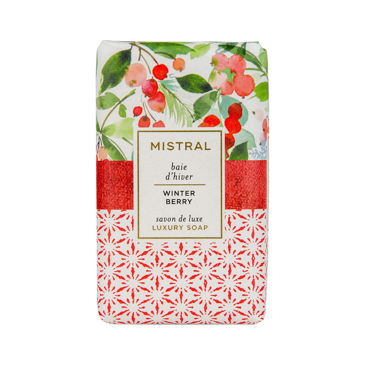 Winter Berry Papiers Fantaisie Bar Soap