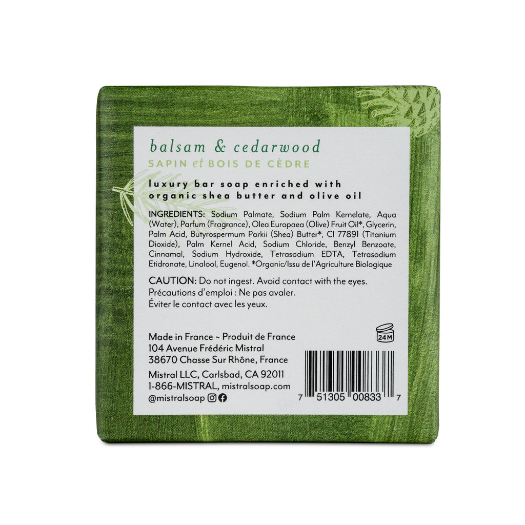 Balsam & Cedarwood Luxury Bar Soap