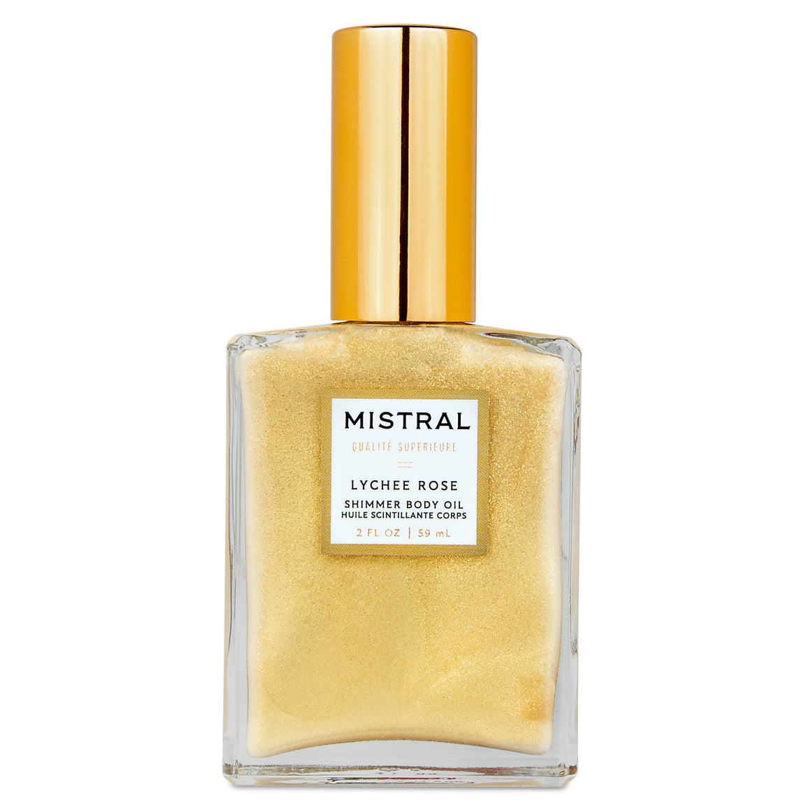 Luxe Shimmer Body Oil Lychee Rose