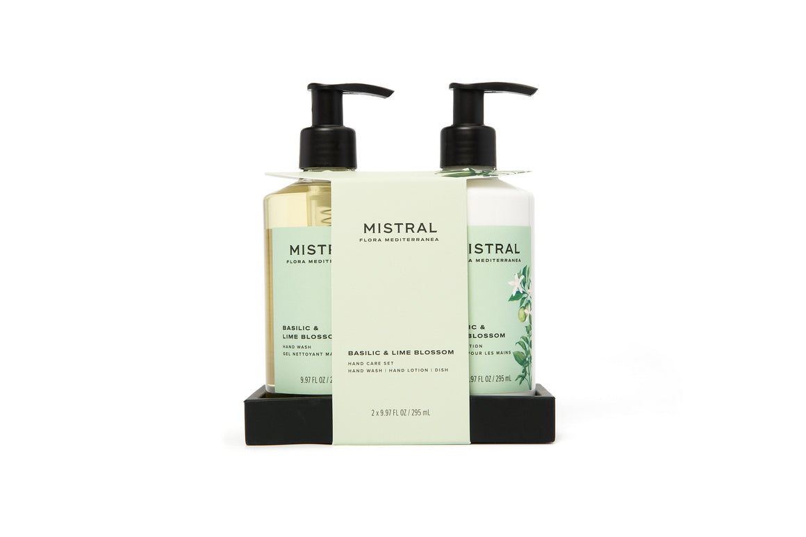 Basilic & Lime Blossom Hand Care Set