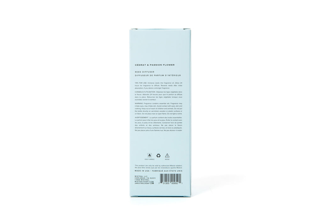 Cédrat & Passion Flower Diffuser
